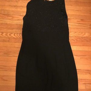 David Warren  DW3 black EVENING DRESS shinny top